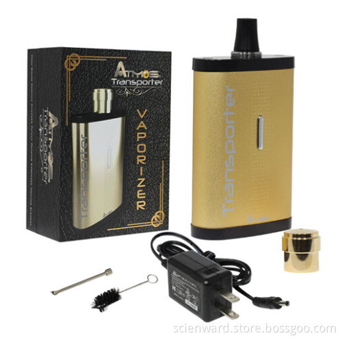 Atmos Rx Transporter Vaporizer Flask Kit Ceramic Chamber Portable Travel Vape